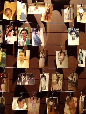 Photos of Rwandan genocide victims