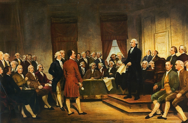 Washington at 1787 Constitutional Convention