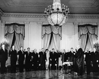 Kennedy and his cabinet