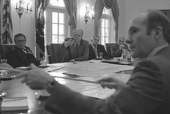 President Ford with Brent Scowcroft