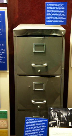 Daniel Ellsberg's psychiatrist's filing cabinet