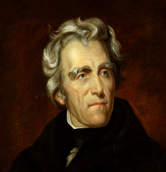 Painting of Andrew Jackson