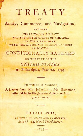 Picture of the Jay Treaty