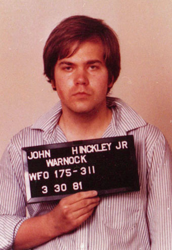 John Hinckley mug shot