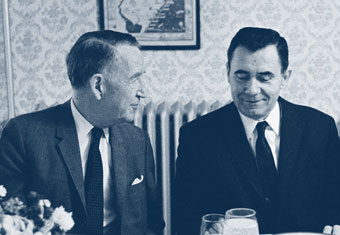 Llewellyn Thompson and Andrei Gromyko