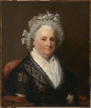 Painting of Martha Washington
