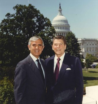 Paul Laxalt and Ronald Reagan, 1980