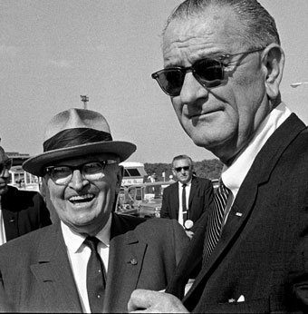 Harry Truman and Lyndon Johnson