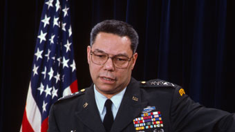 Colin Powell in uniform
