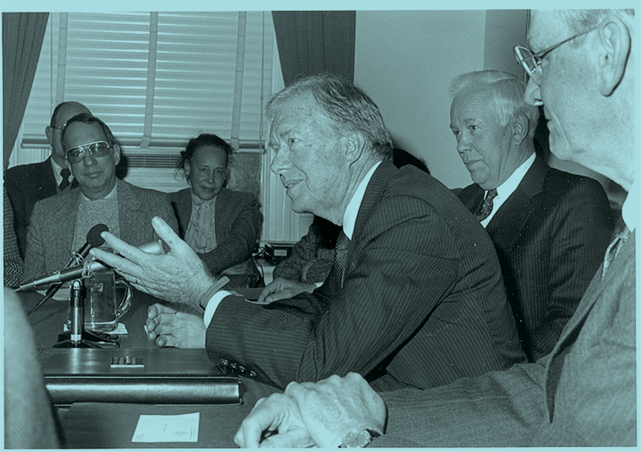 Jimmy Carter at the Miller Center