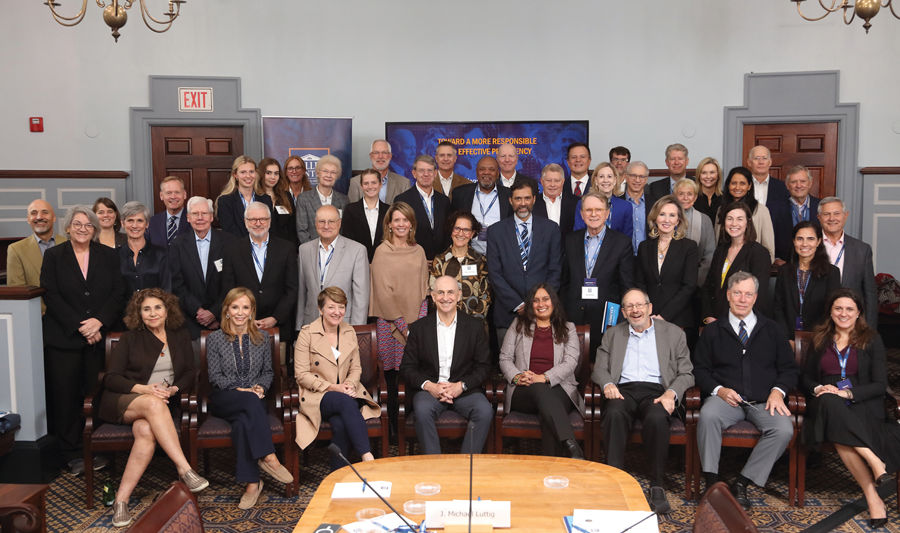 participants in Miller Center presidency conference October 2023