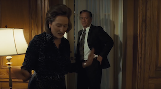 Meryl Streep and Tom Hanks in the Post