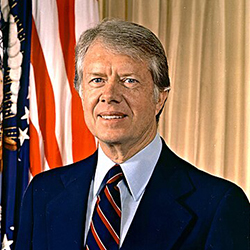 headshot of Jimmy Carter