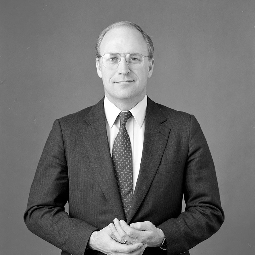 headshot of Richard B. Cheney