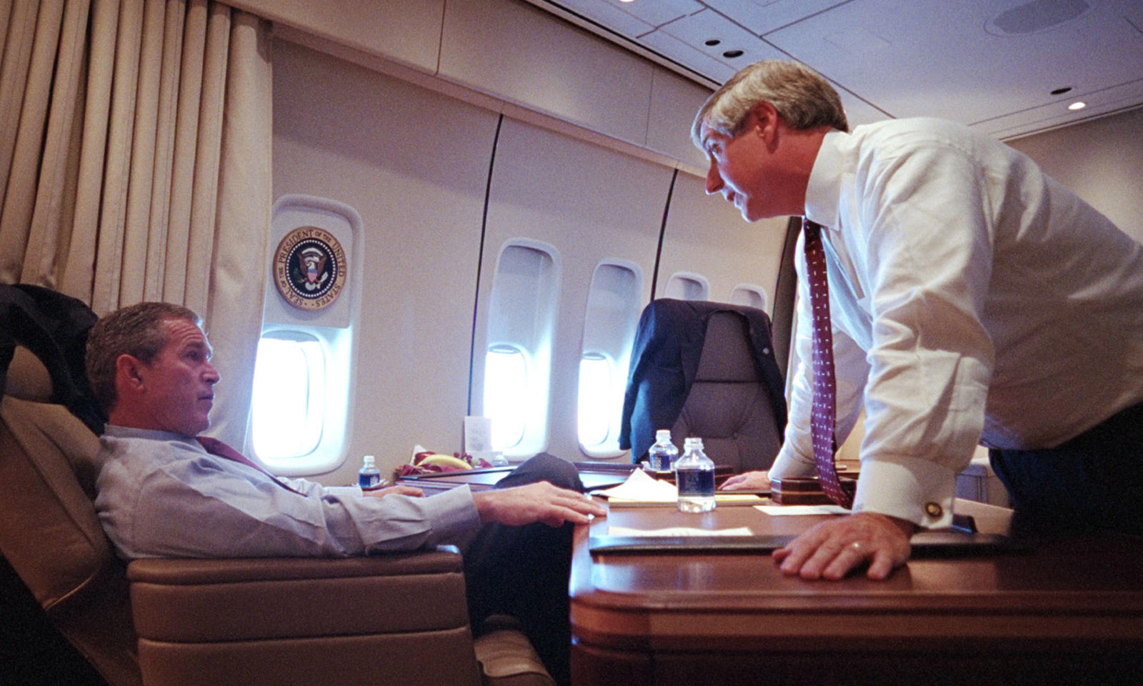 George Bush and Andy Card