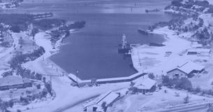 Guantanamo Bay view in 1969