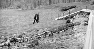 President Kennedy with Dwight D. Eisenhower