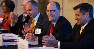 Secretary of Labor Tom Perez on panel discussion