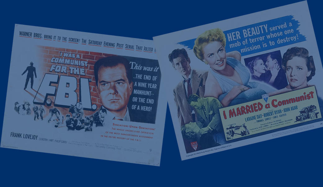 Anti-communist movie posters