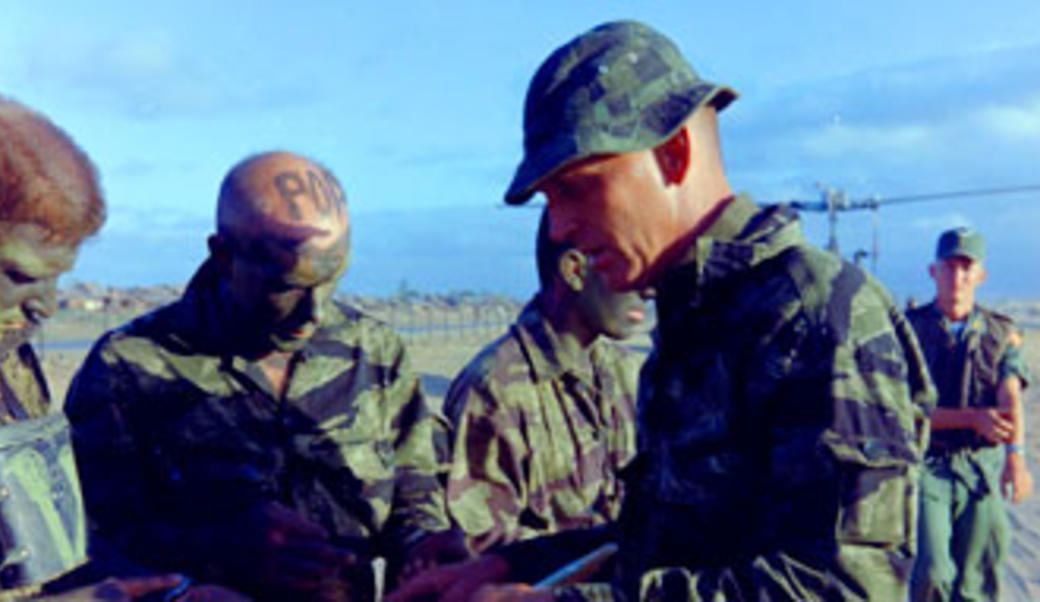 US soldier in Vietnam