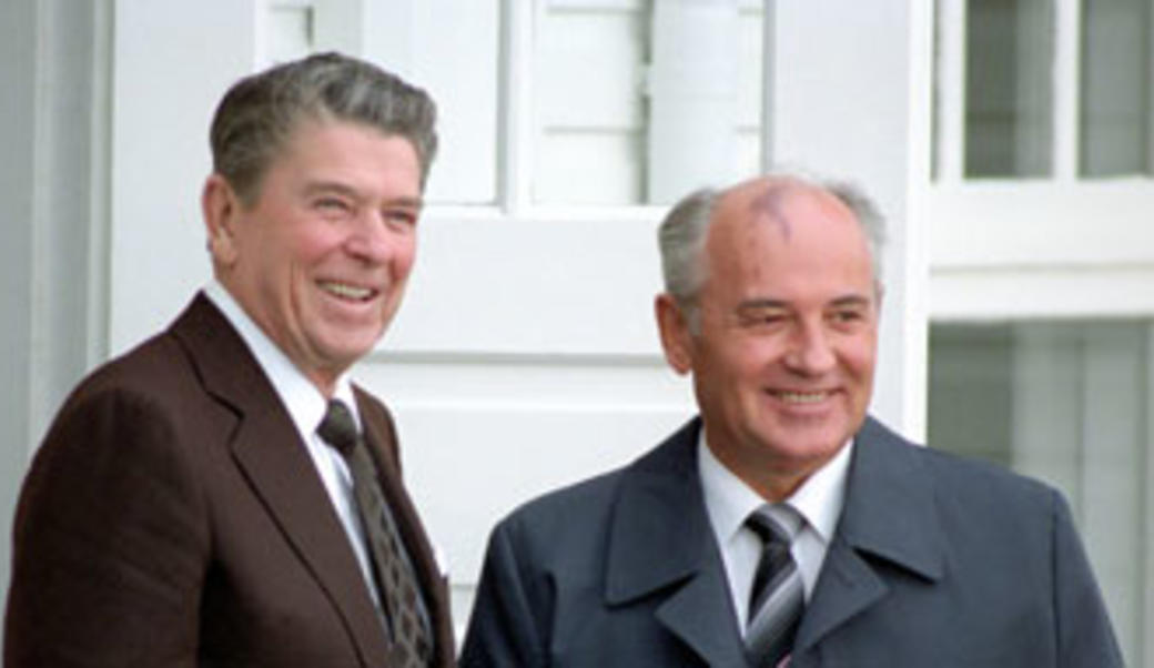 Reagan and Gorbachev