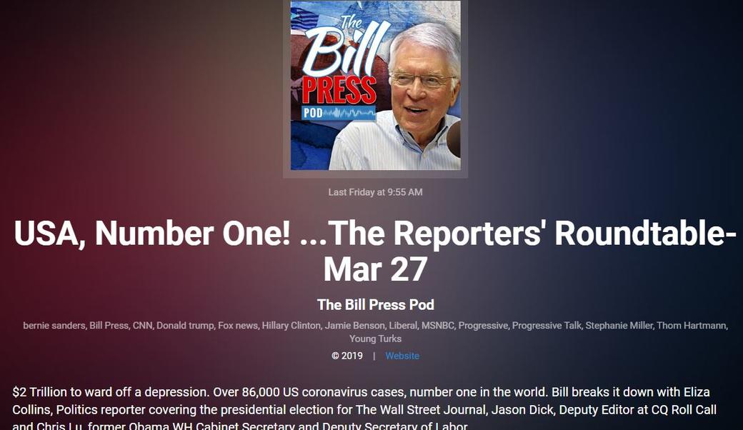 Bill Press Pod