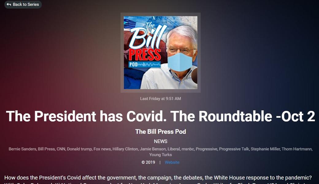 Bill Press Pod