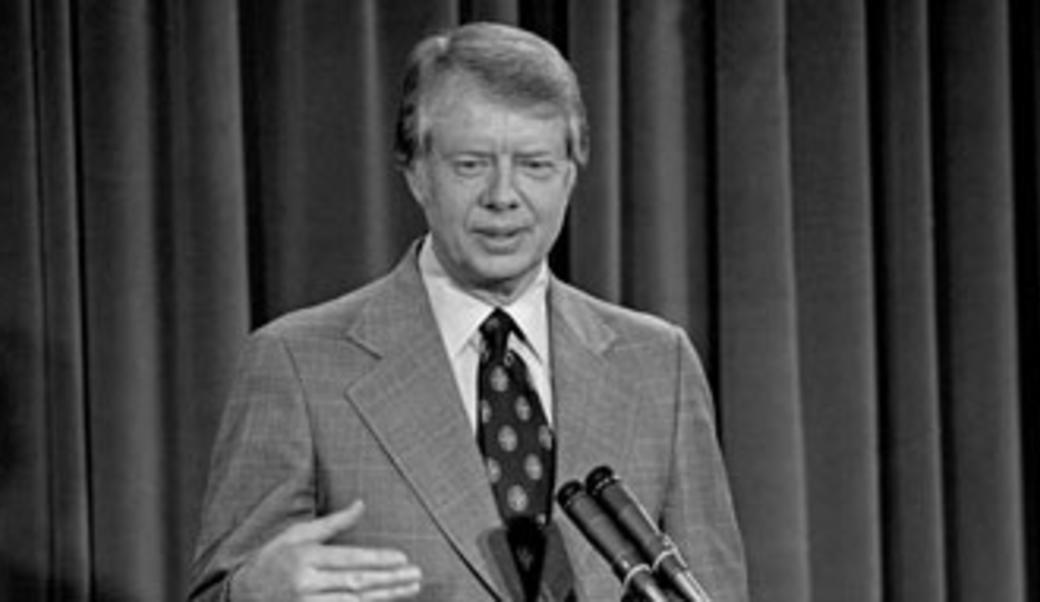 Presiden Jimmy Carter Feb 8, 1977