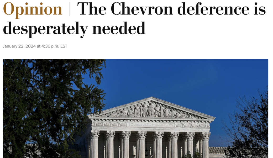 Washington Post headline