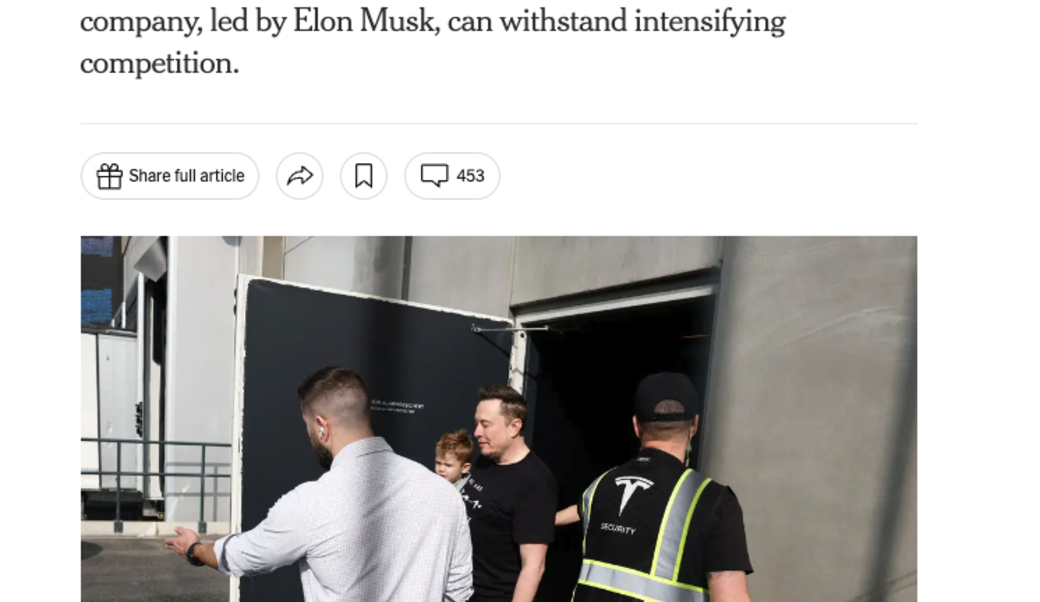 new york times headline