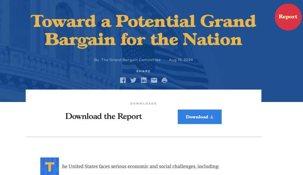 bipartisan policy center headline