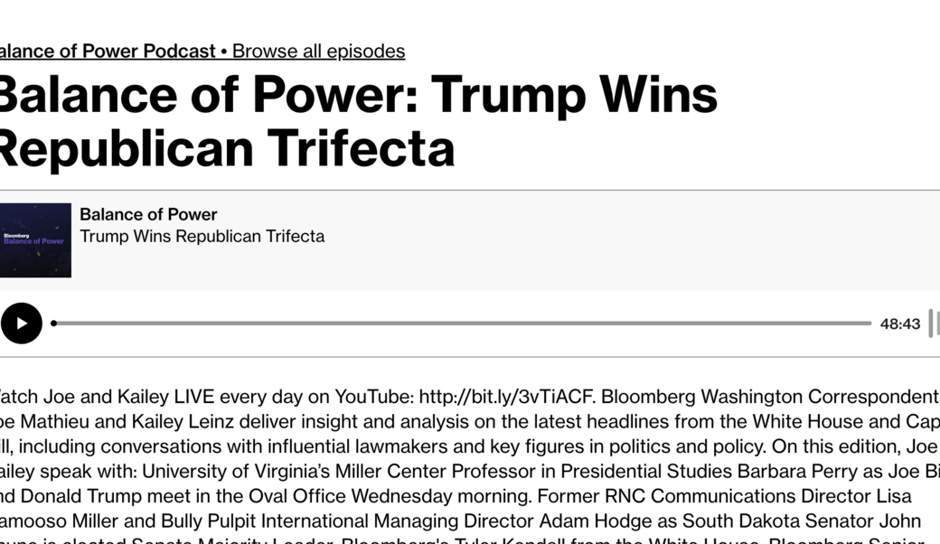 article headline