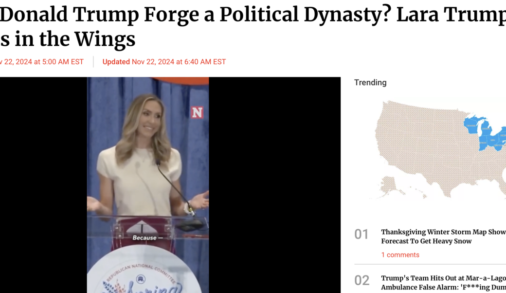 article headline