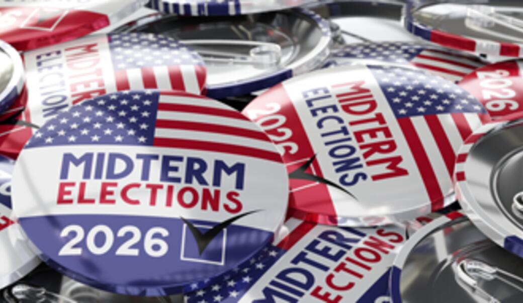 image showing election pins for 2026 midterms
