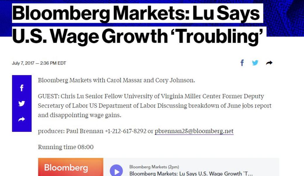 Bloomberg Markets