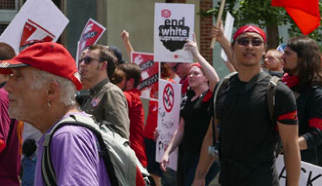 Counter protesters
