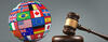 image of globe and gavel