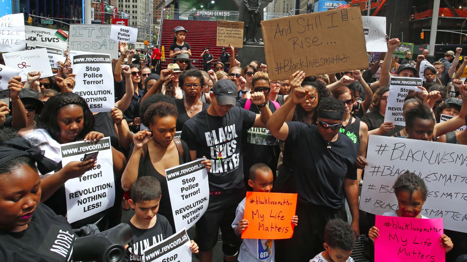 Black Lives Matter rally