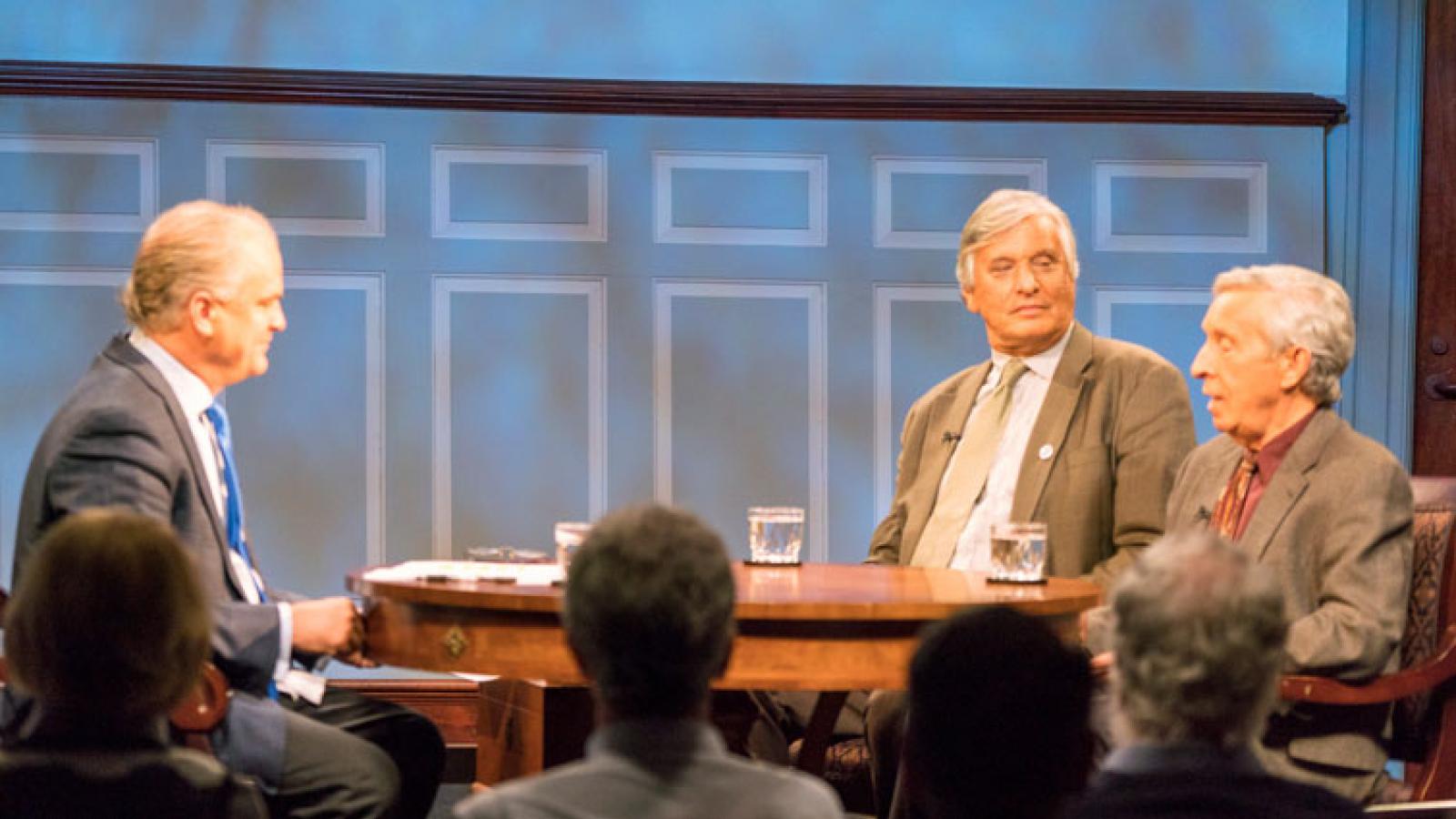 Doug Blackmon, Brian Balogh, and Gary Gallagher